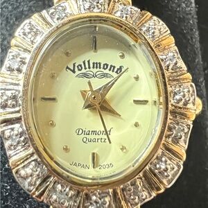 Vintage Vollmand watch. Looks like never used. Tested and it does work.